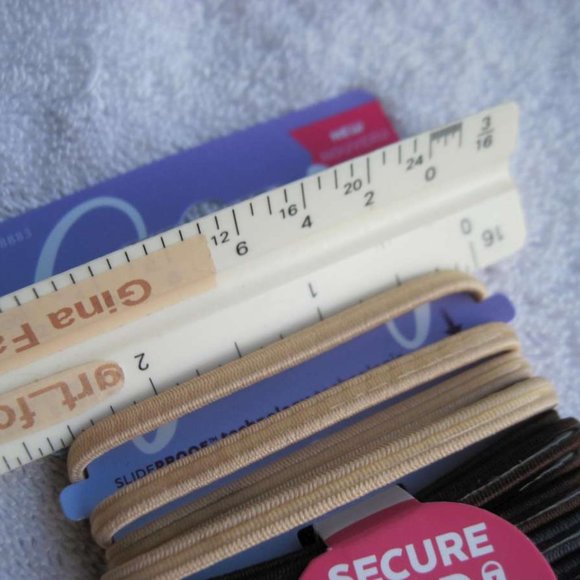 15 Goody Slide Slip Proof Silicone Line Elastics Hair Bands Stay Put Hold Secure - Picture 3 of 7